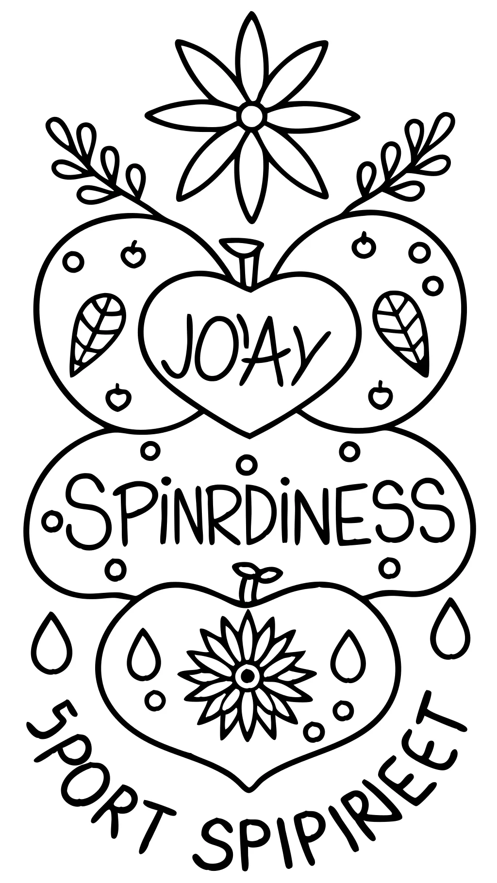 fruits of the spirit coloring pages